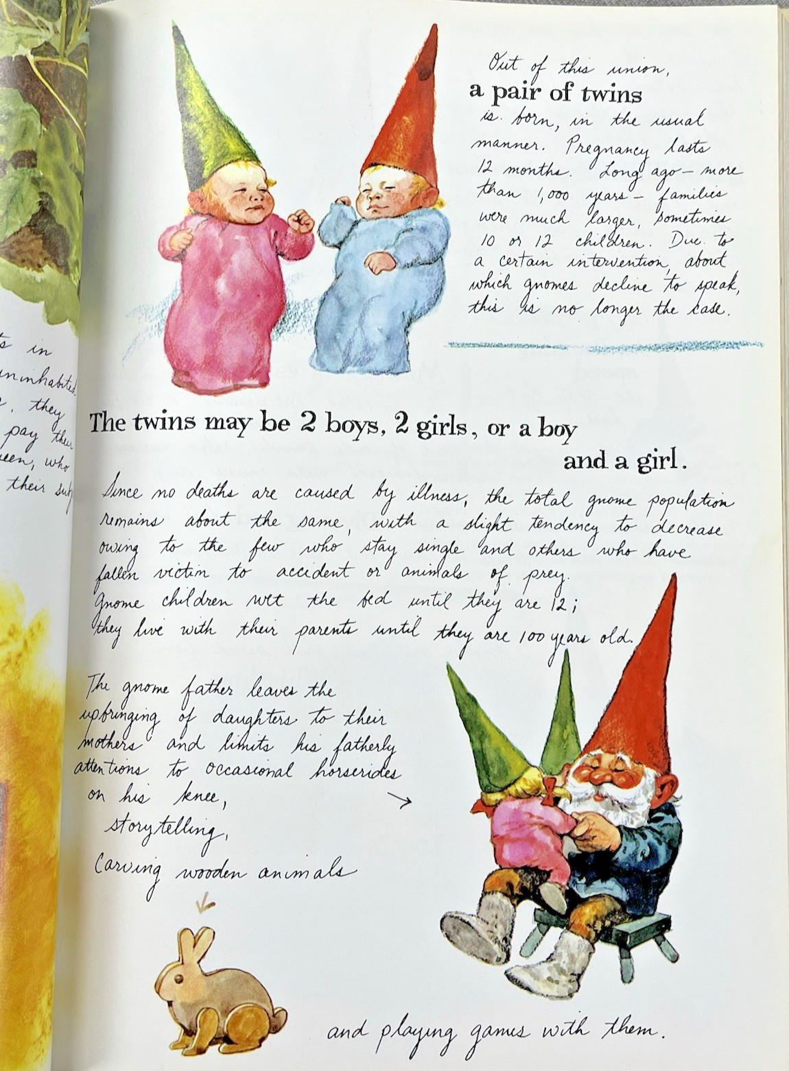 GNOMES by Huygen & Poortvliet 1977 Abrams 100s of color Illus 1st Ed HC/DJ VG+