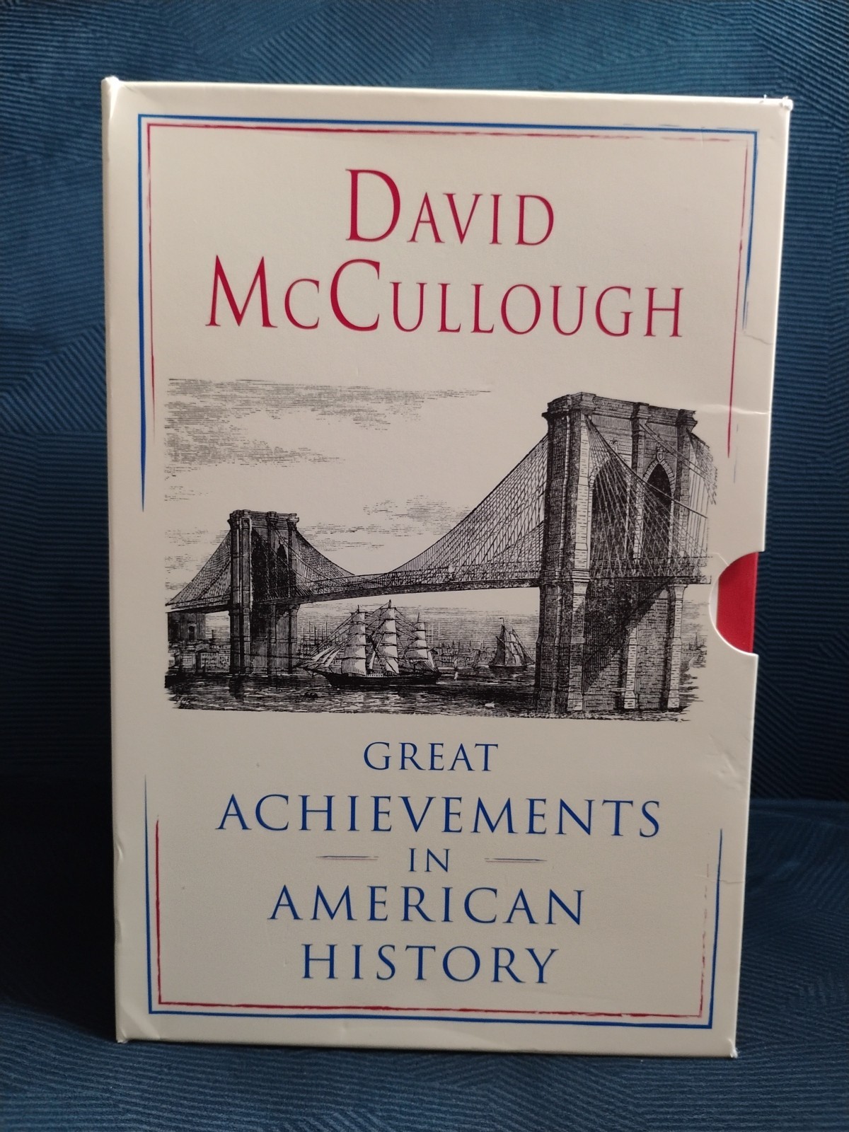 GREAT ACHIEVEMENTS IN AMERICAN HISTORY – 3 BOOK BOX SET by David McCullough