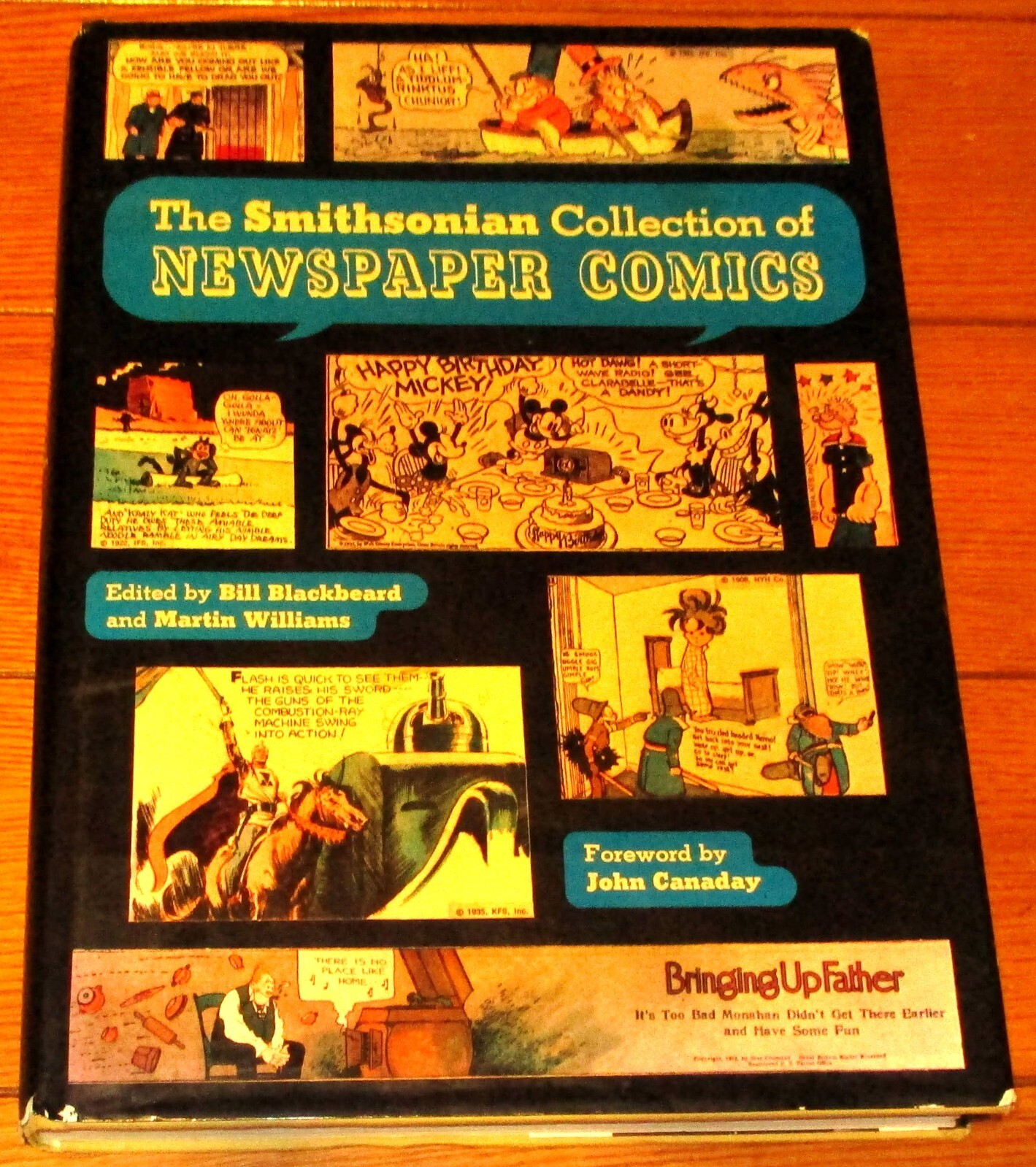 1977 The Smithsonian Collection of Newspaper Comics Hardcover Book 336 Pages