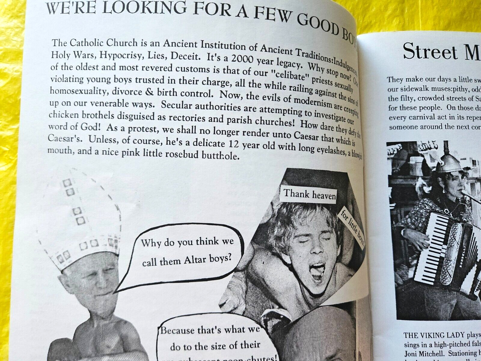SUCK DON’T BLOW #2 ‘Mediocre Slopsheet’ 90’S ZINE Drew Barrymore ANTHONY KIEDIS
