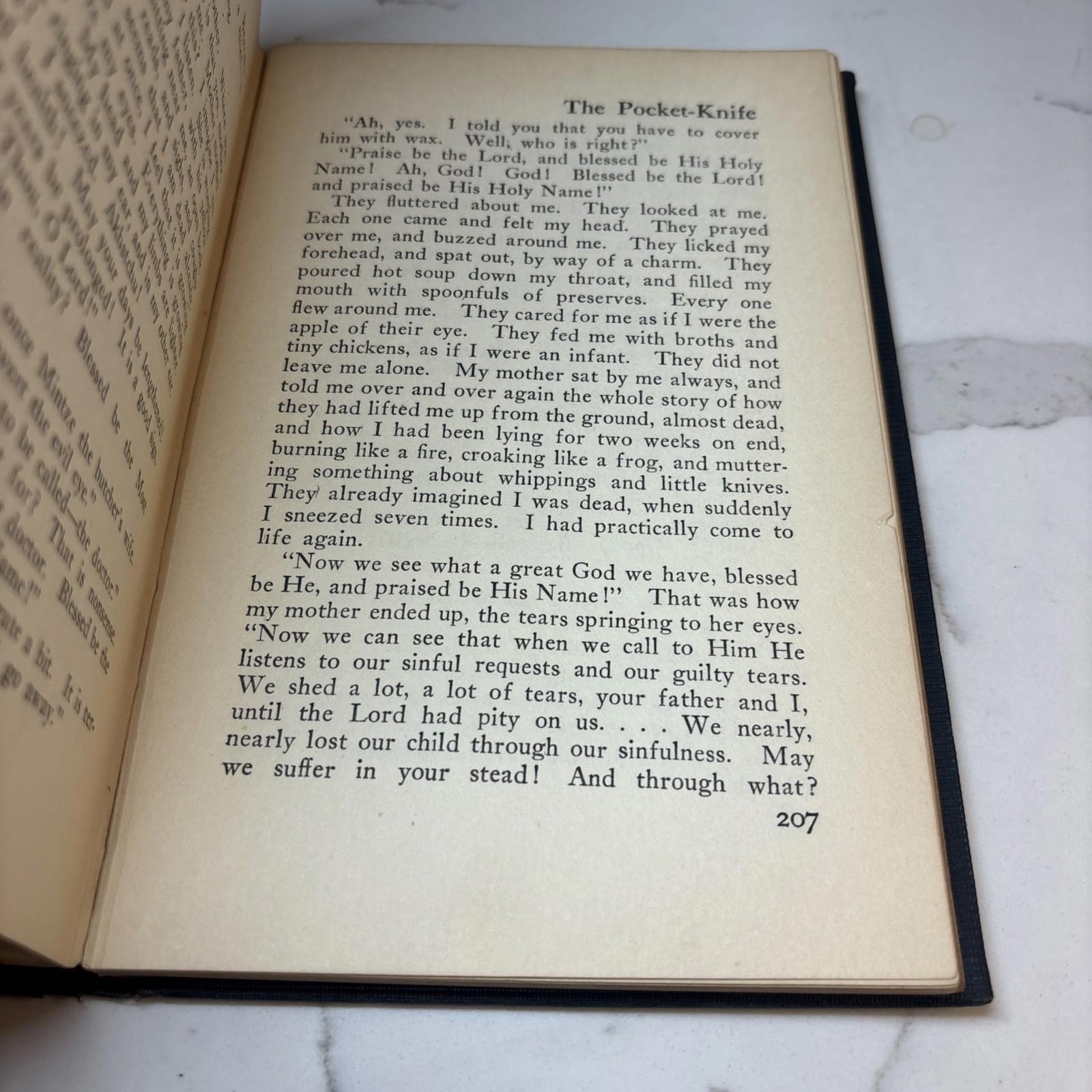 1922 First English Edition – Jewish Children by Sholem Aleichem Knopf