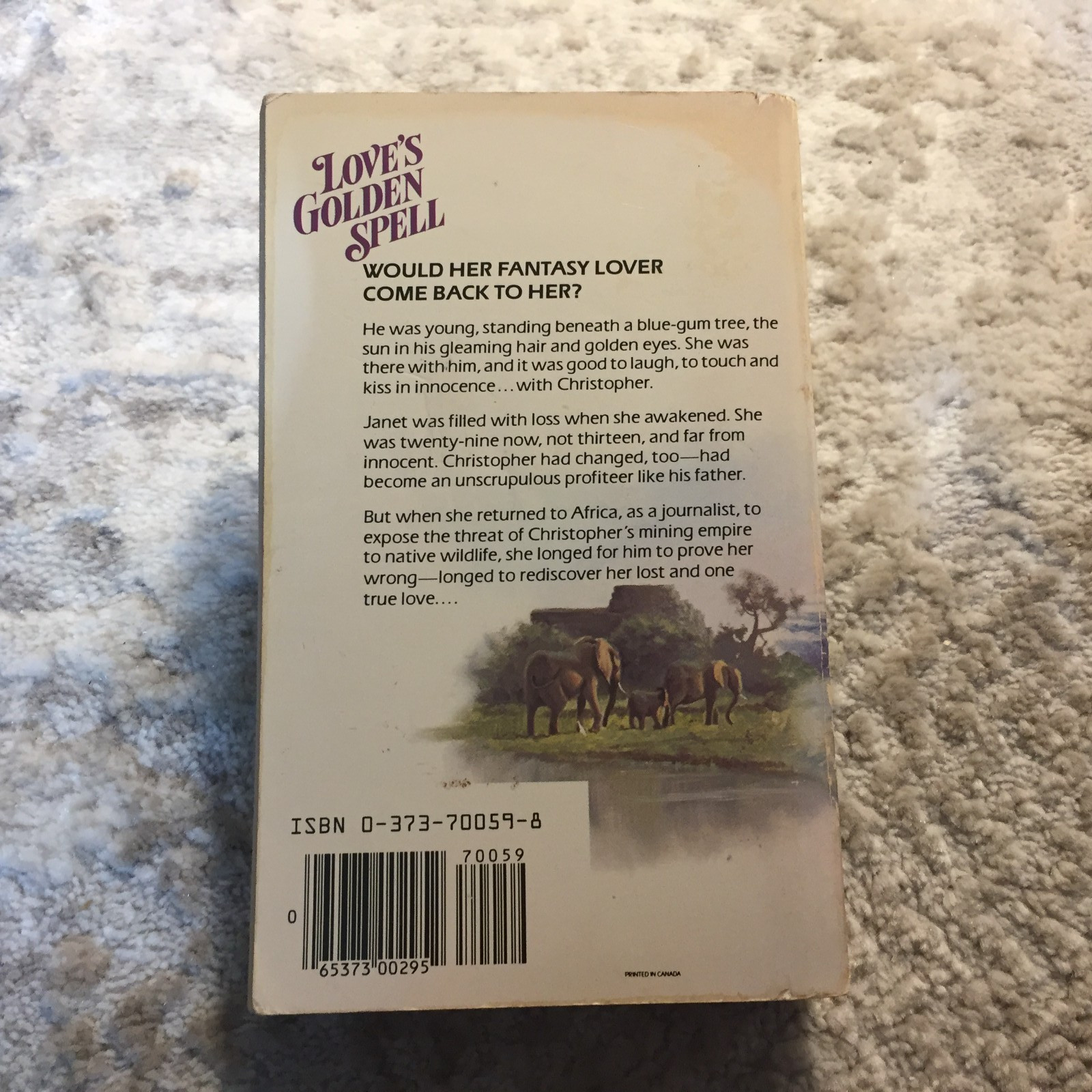 Love’s Golden Spell Willa Lambert 1983 Worldwide Library Corporate Romance Book