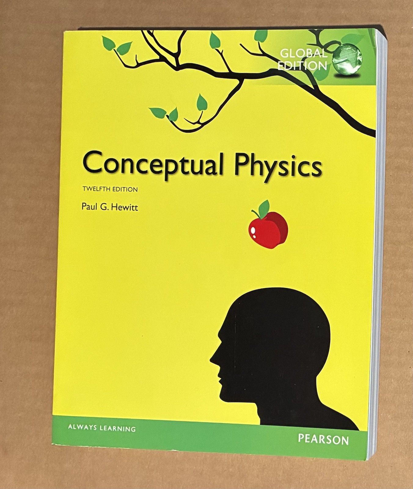 Conceptual Physics Global Edition by Paul G. Hewitt – Twelfth Edition GOOD+
