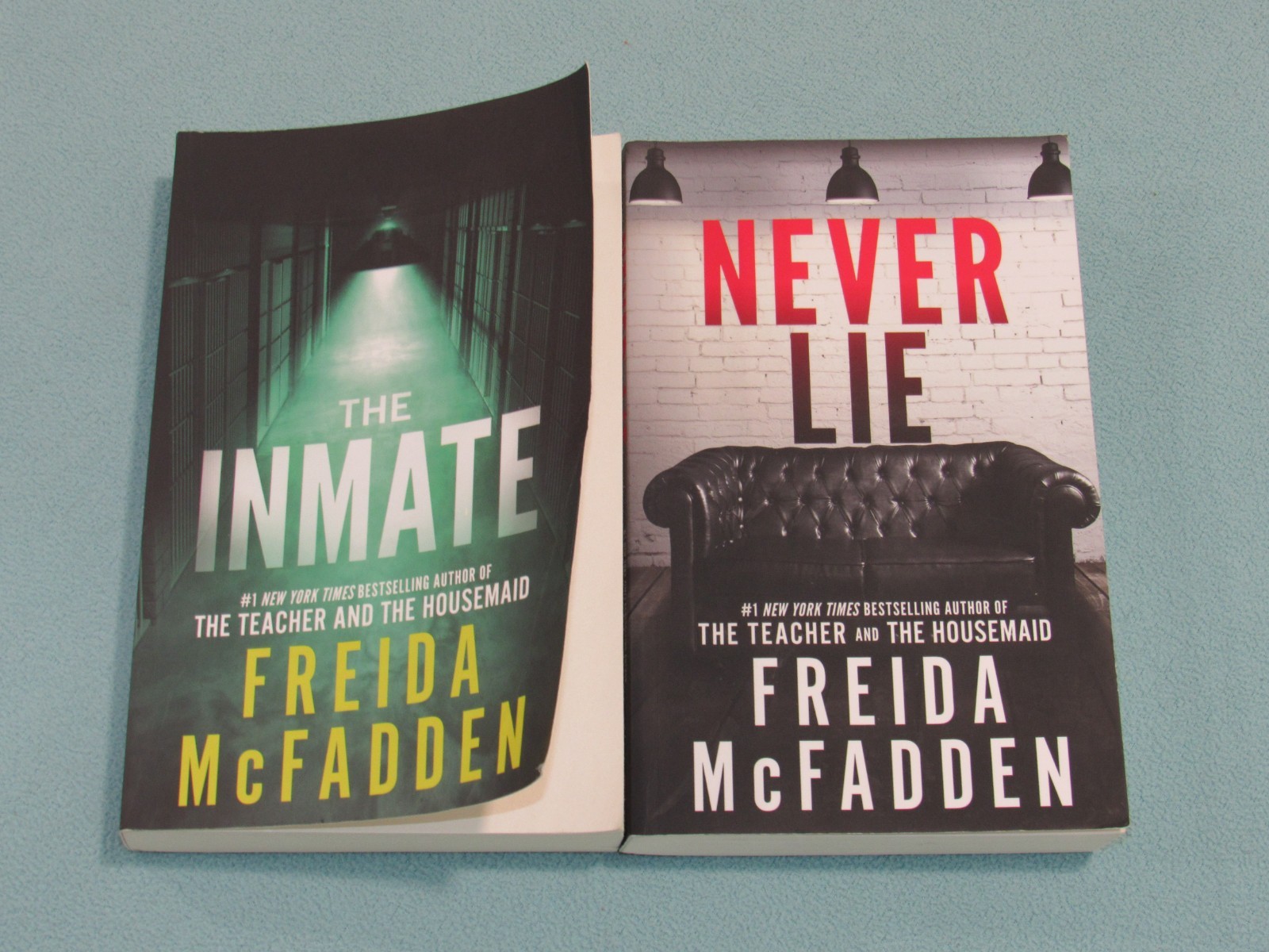10 Book Lot: FREIDA MCFADDEN (Intruder~Tenant~Boyfriend~Teacher~Inmate~Housemaid