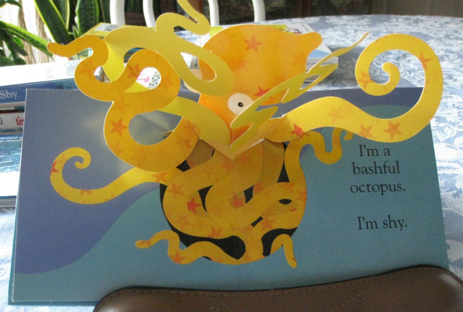 I’M SHY ~ A Bashful Little Pop-Up Book ~ By David A. Carter ~ 1993