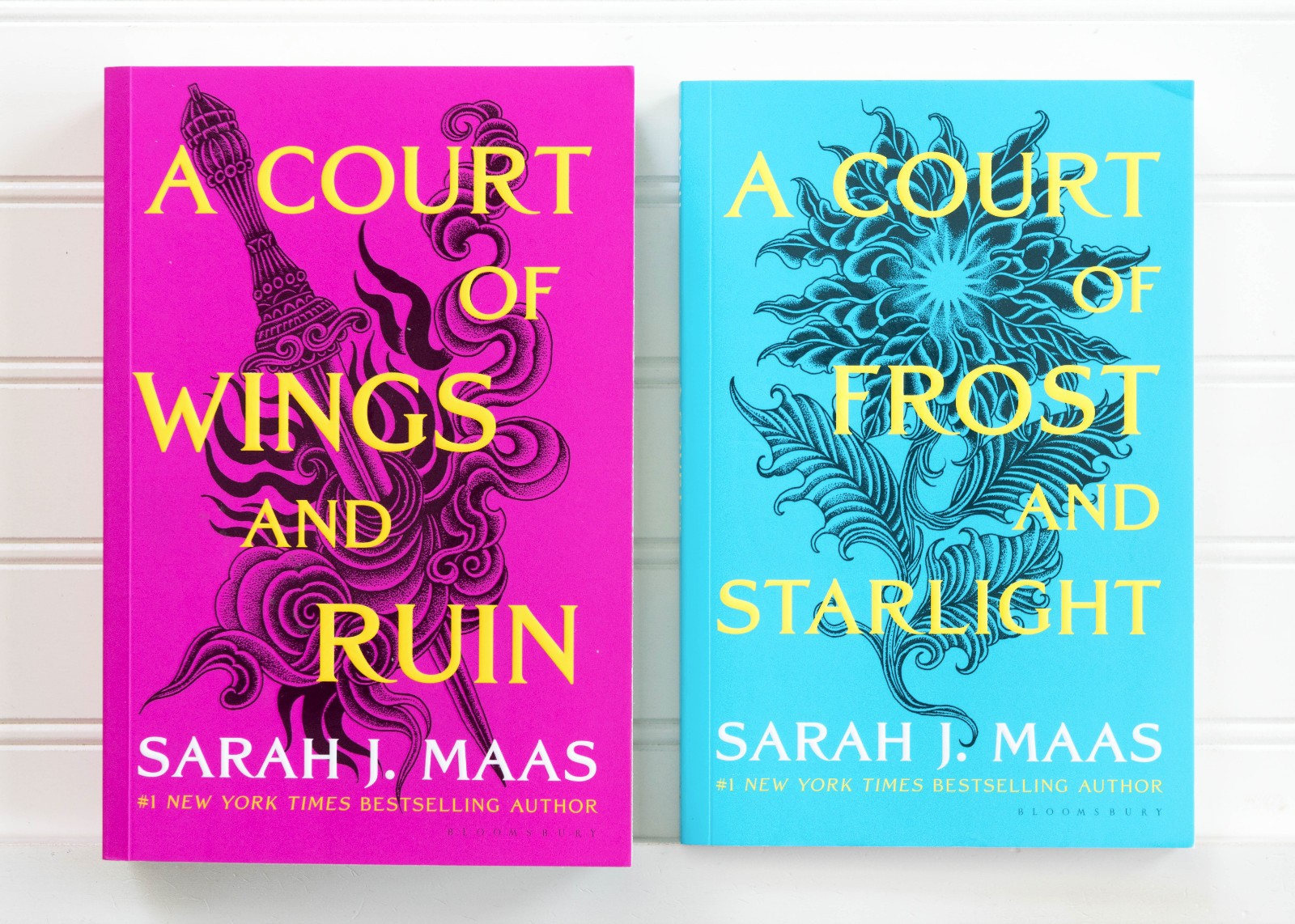 Sarah J. Maas COURT OF THORNS AND ROSES ACOTAR Complete Series Lot of 5 PB Books