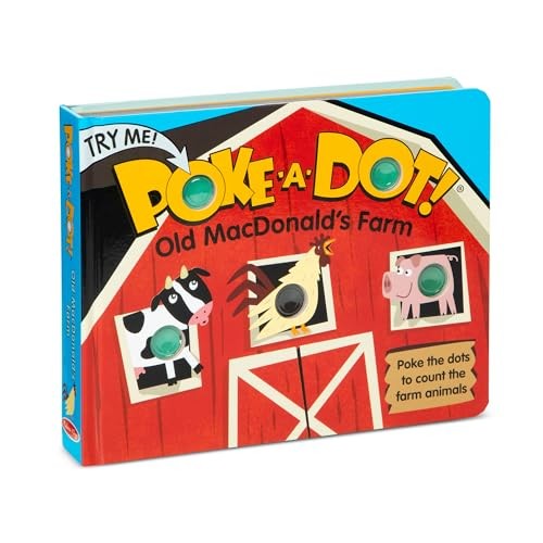 OLD MACDONALD’S FARM (Poke-A-Dot!) – Board book By IKids – GOOD