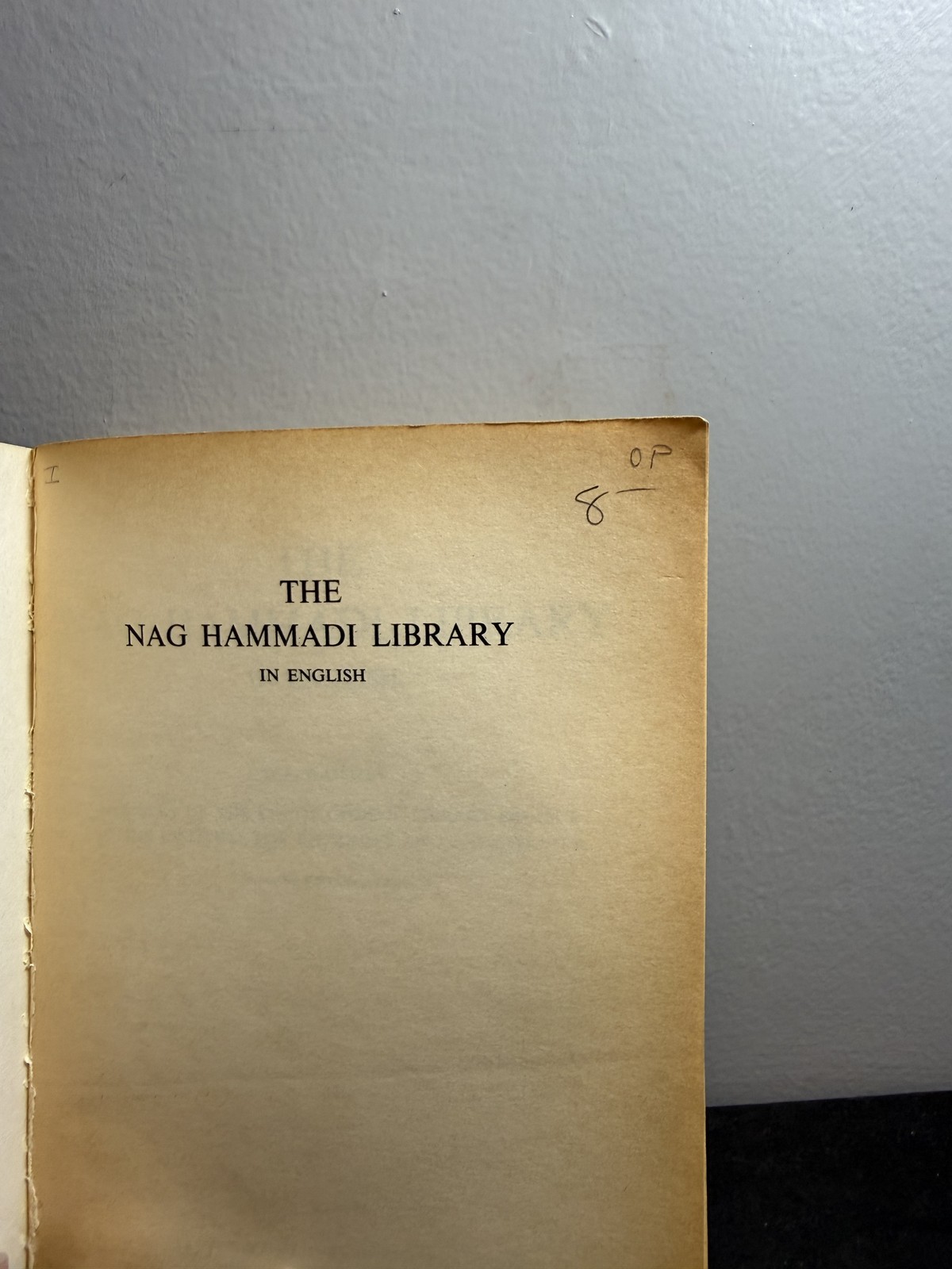 The Nag Hammadi Library James M. Robinson General Editor Paperback 1981 Gnostic
