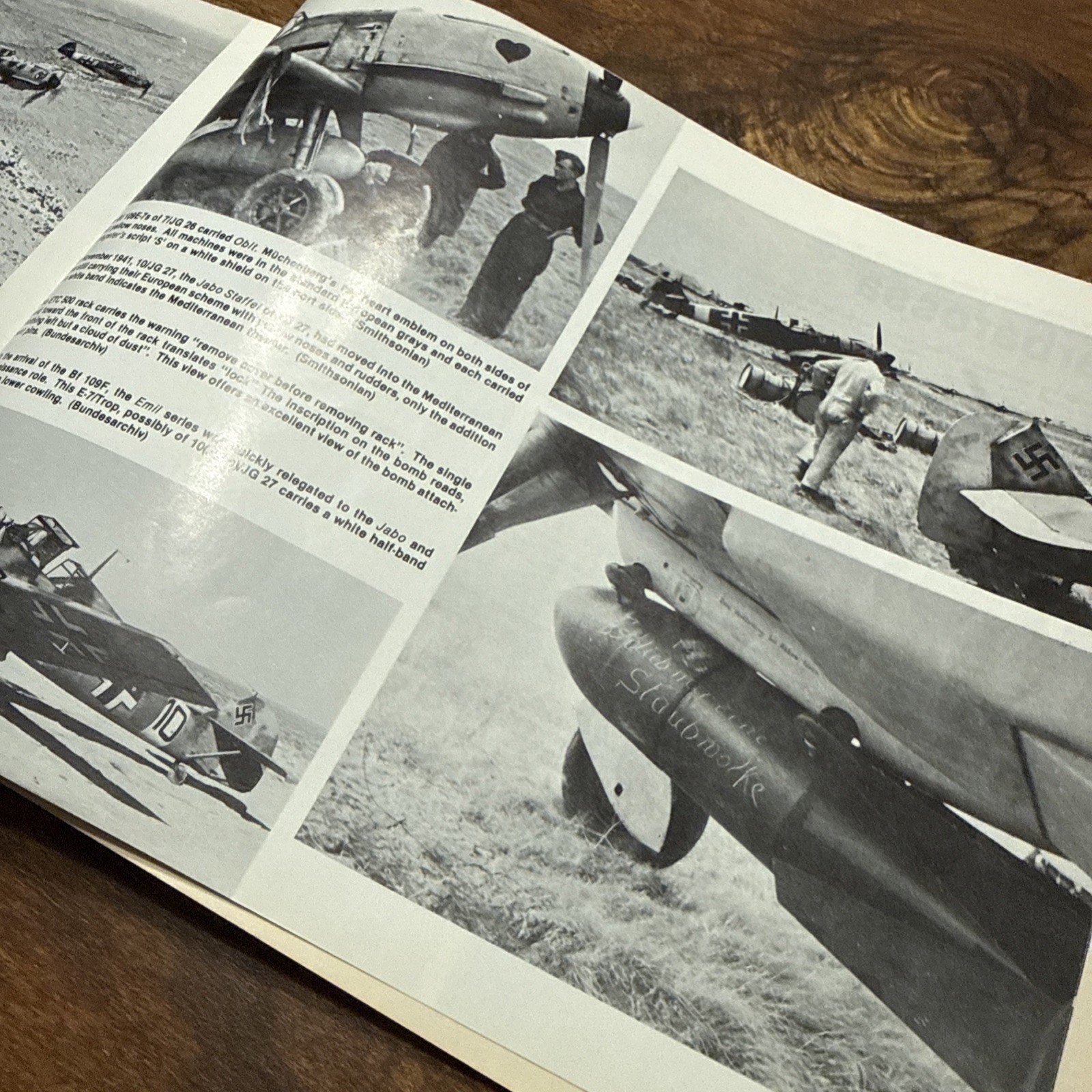 Messerschmitt Bf 109 part 1 In Action Aircraft #44 Squadron/signal Publications