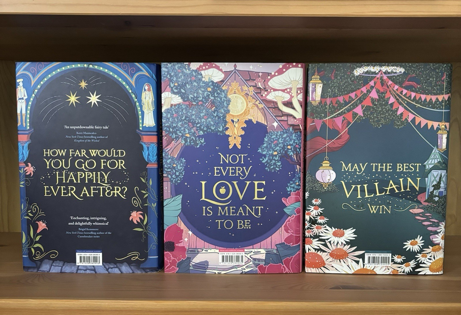 Once Upon A Broken Heart Trilogy by Stephanie Garber UK Covers