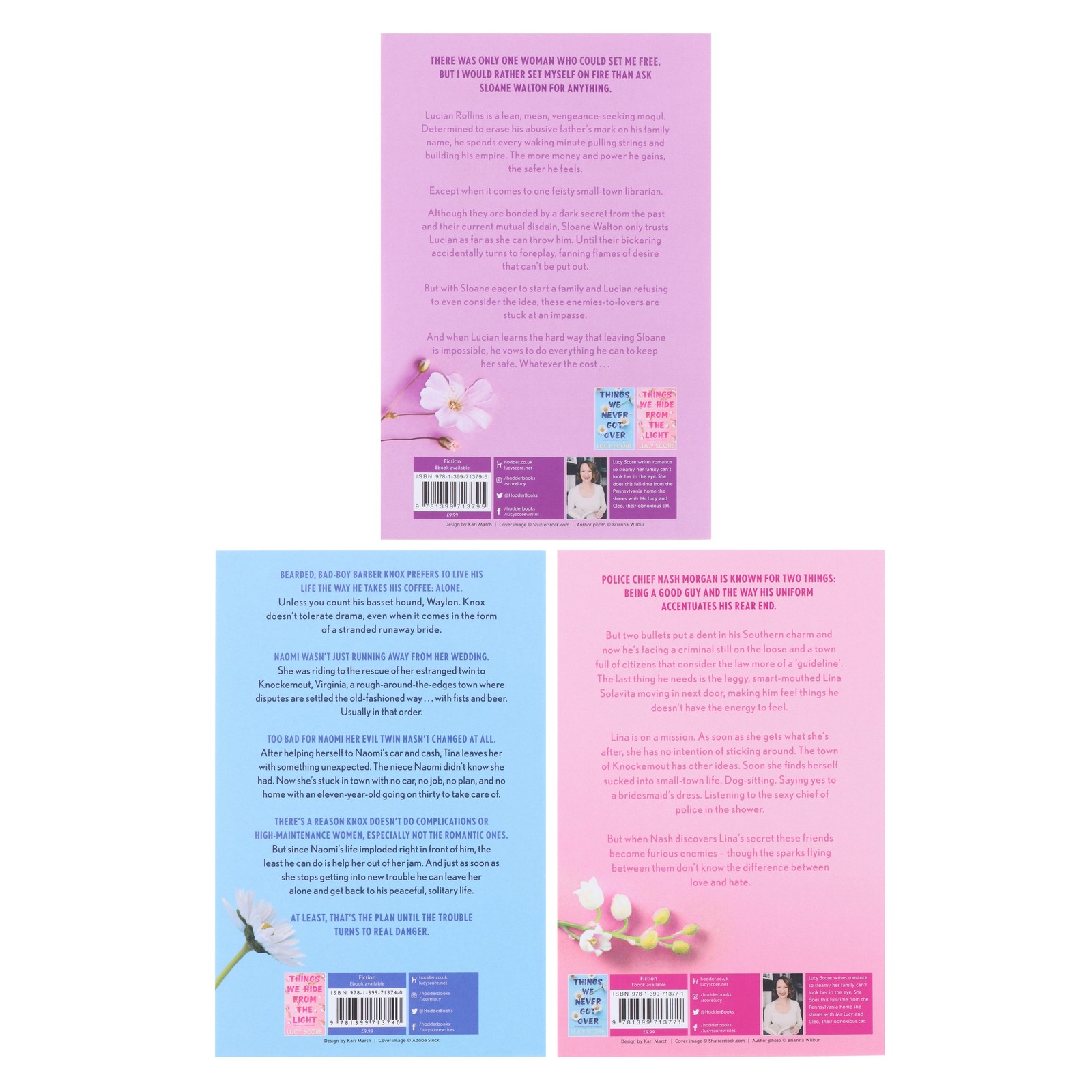 Knockemout Series by Lucy Score 3 Books Collection Set – Fiction – Paperback