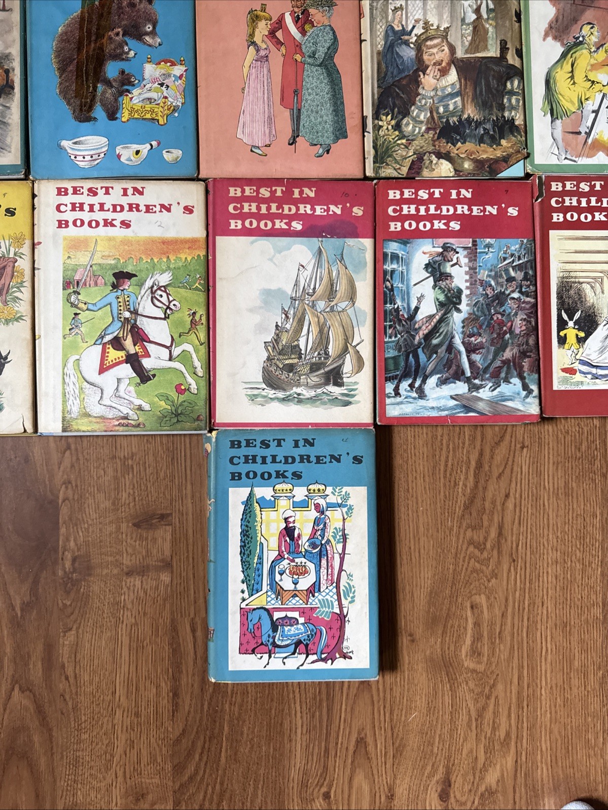 Lot Of 11 Best in Children’s Books Hardback w DJ