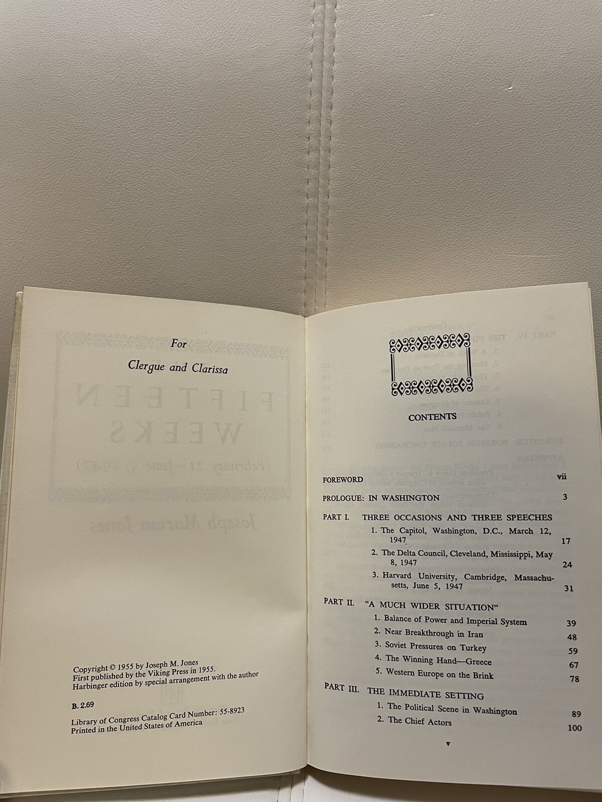 THE FIFTEEN WEEKS By Joseph Marion Jones