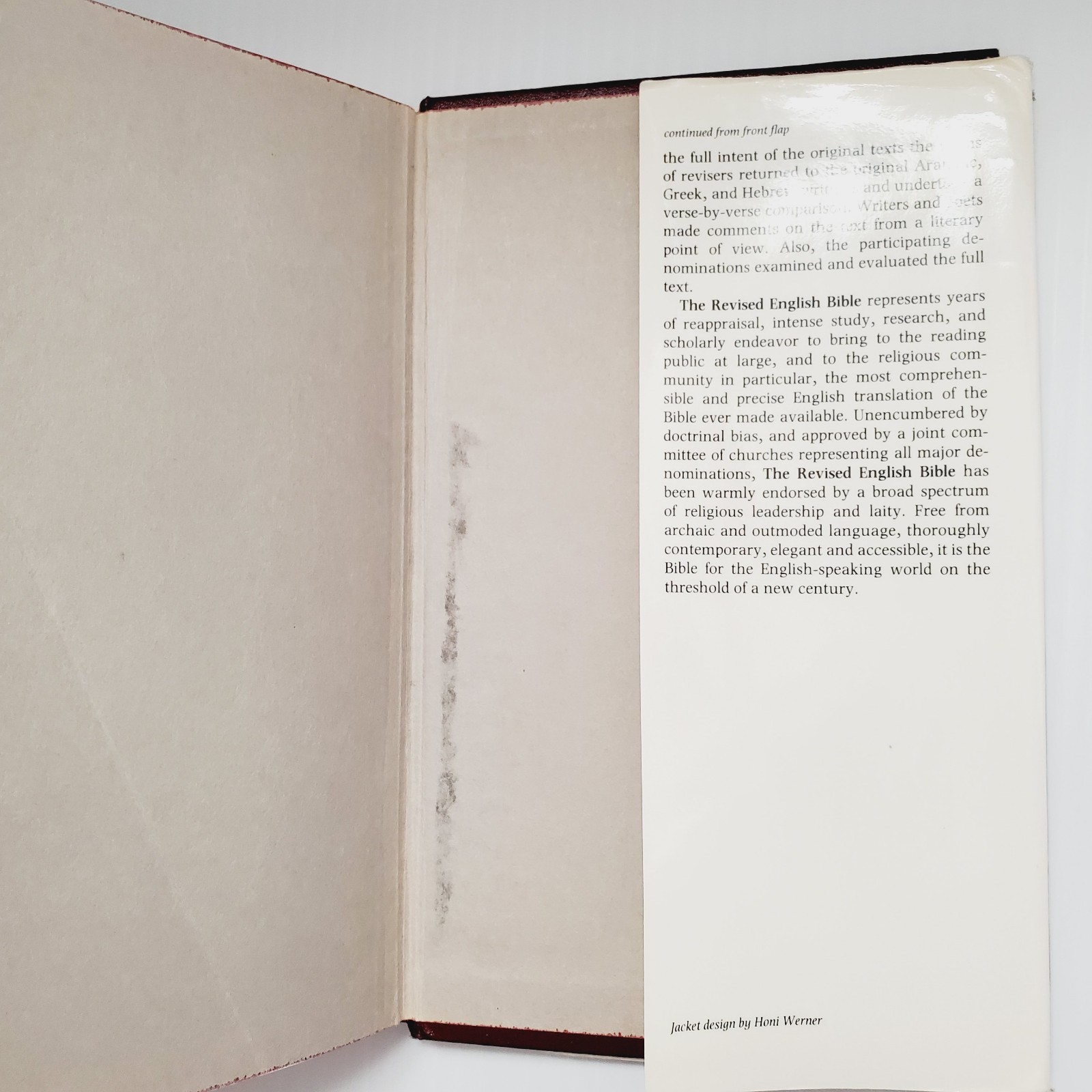 The Revised English Bible Book Oxford Cambridge Hardcover