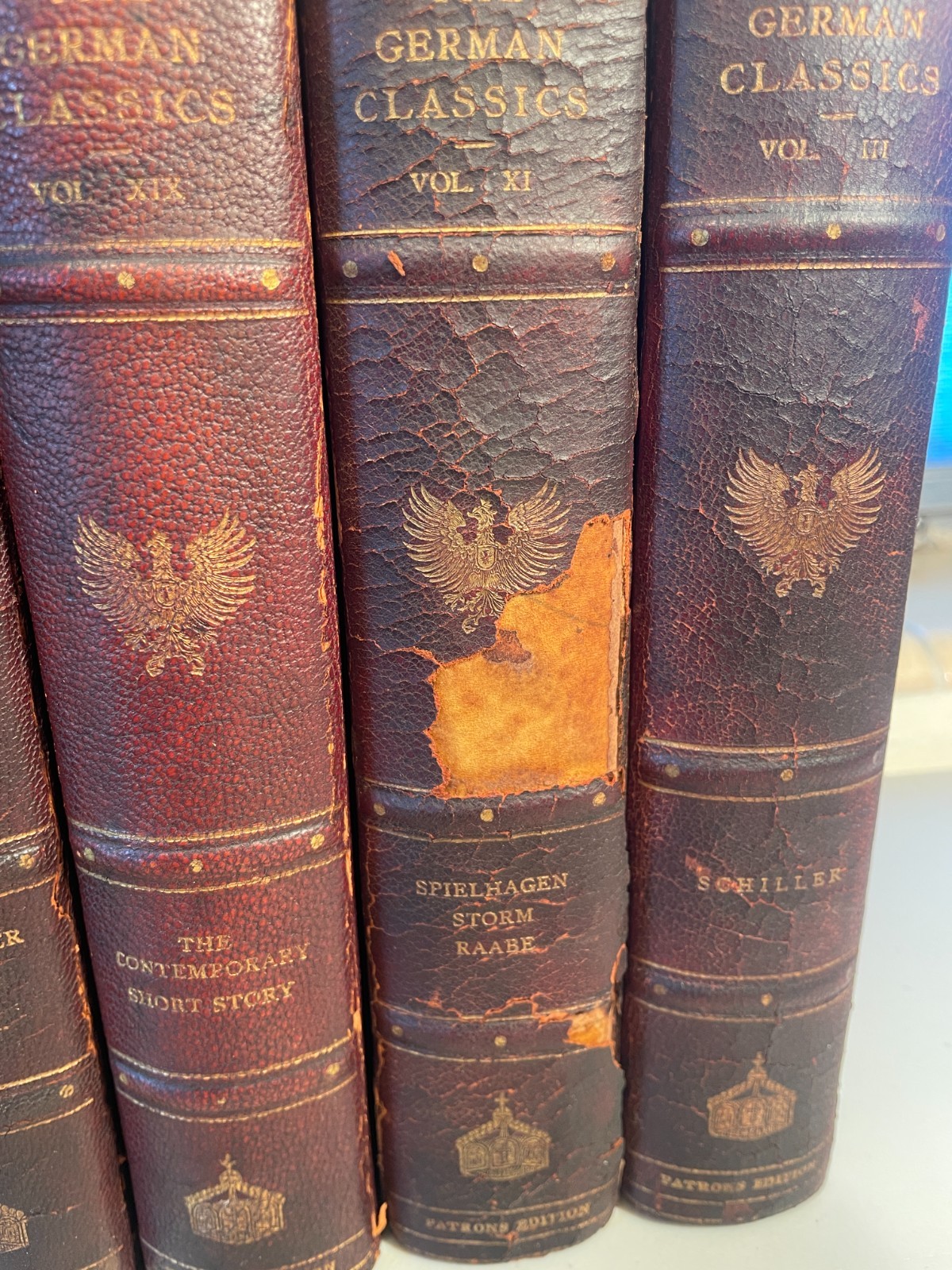 The German Classics: Masterpieces of German Literature, 20 Vol. 1914 Complete