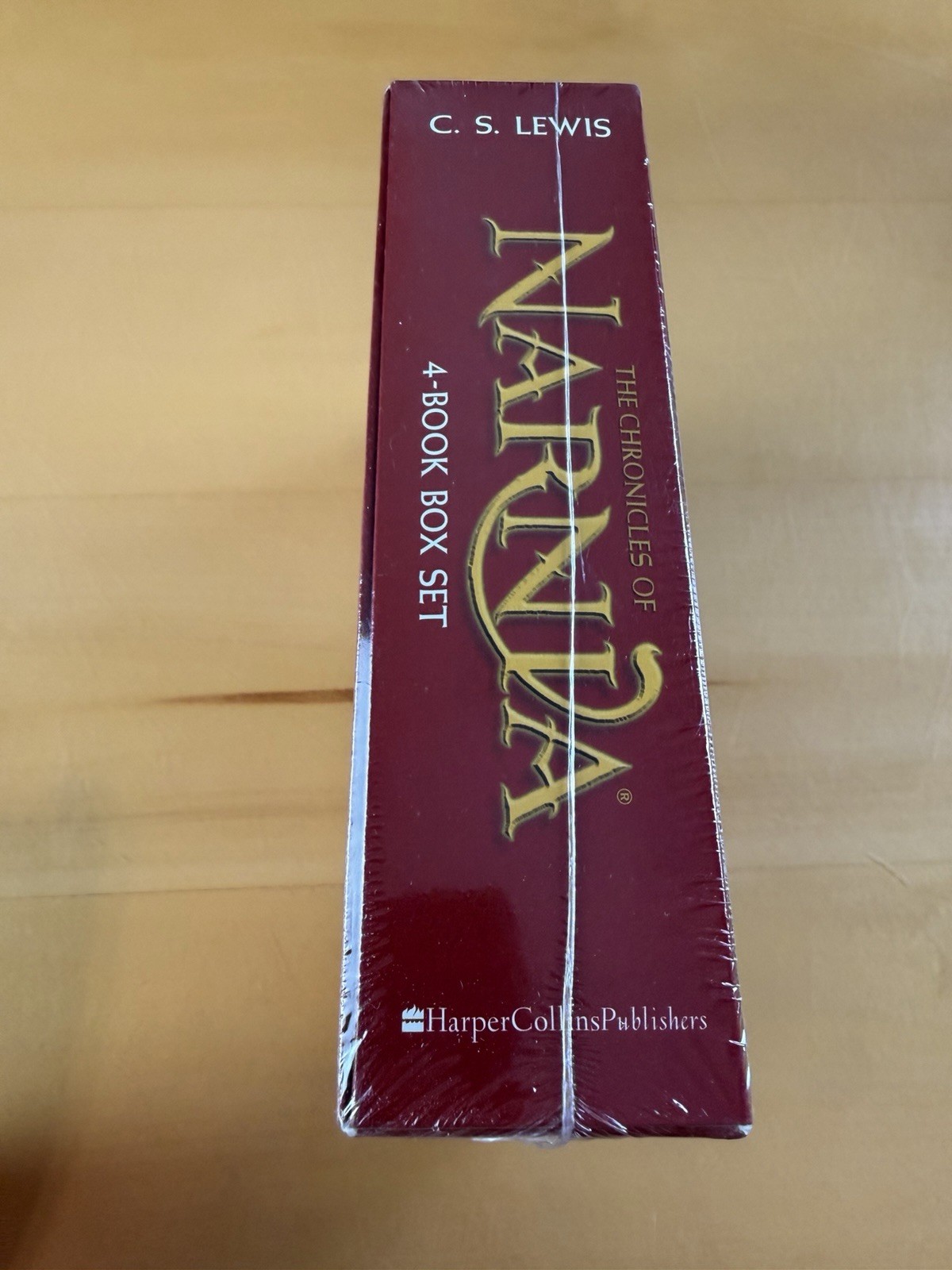 The Chronicles Of Narnia 4-Book Box Set By C.S. Lewis HarperCollins New Sealed