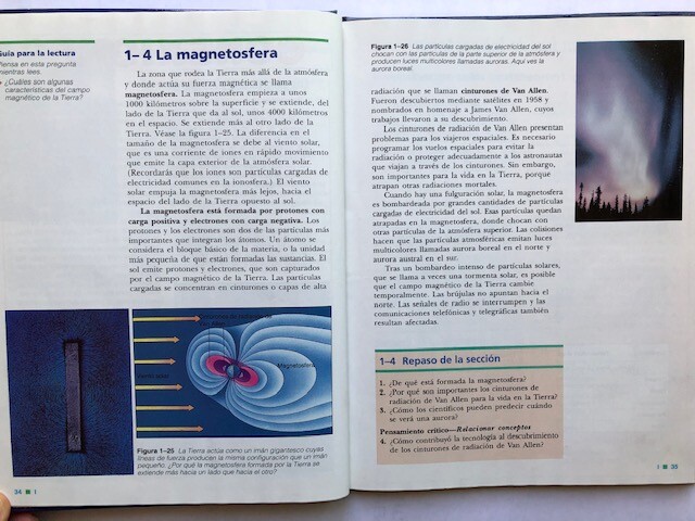 Explorando El Planeta Tierra [Prentice Hall Ciencia] 184 pages with no damage