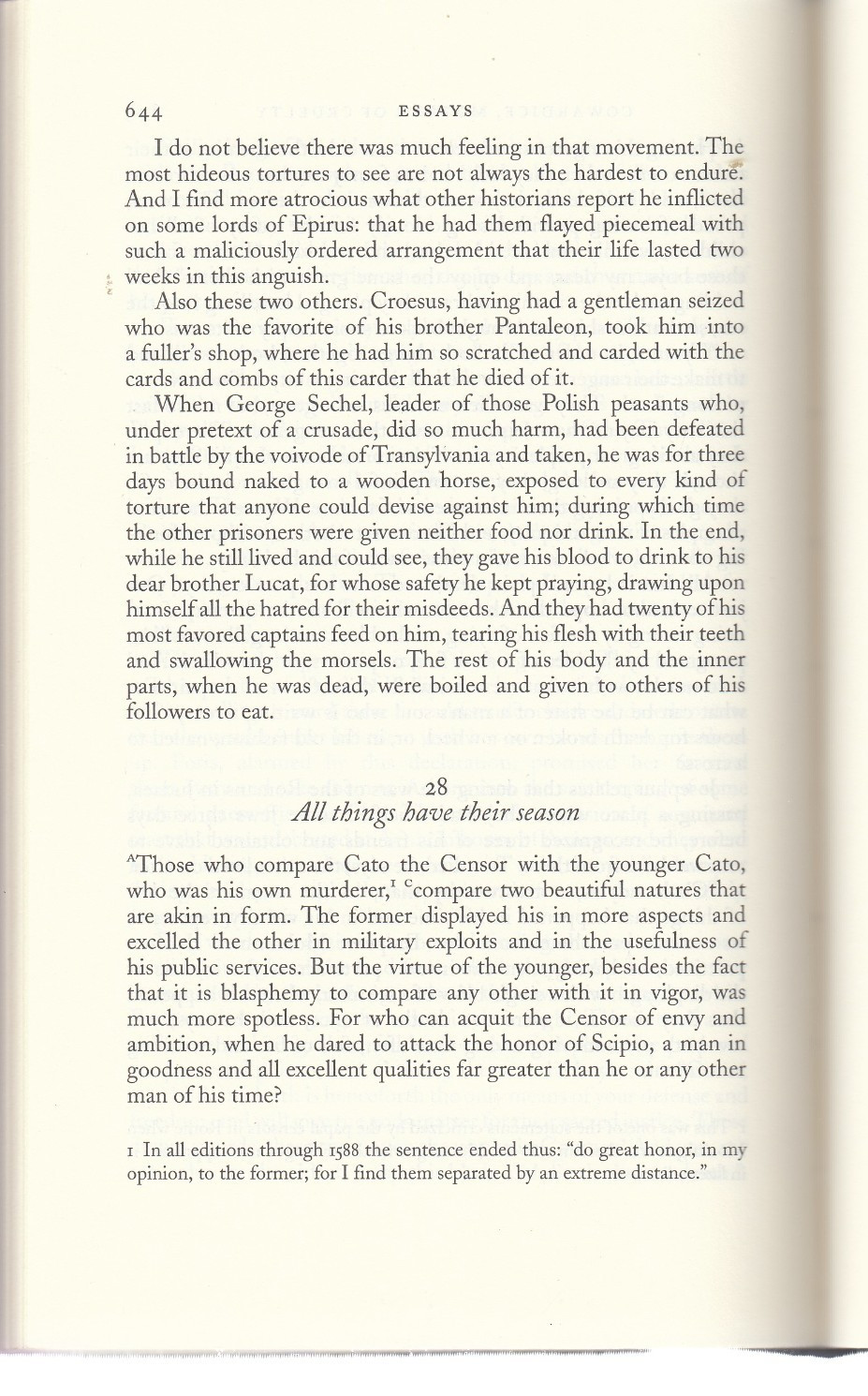 The Complete Works of Michel de Montaigne (HB, 2003, 1,336 pages)
