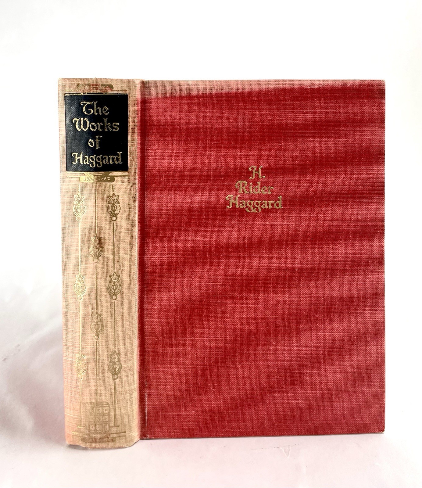 1928 Antique Book The Works of H. Rider Haggard 1 Volume Edtn By Walter J. Black