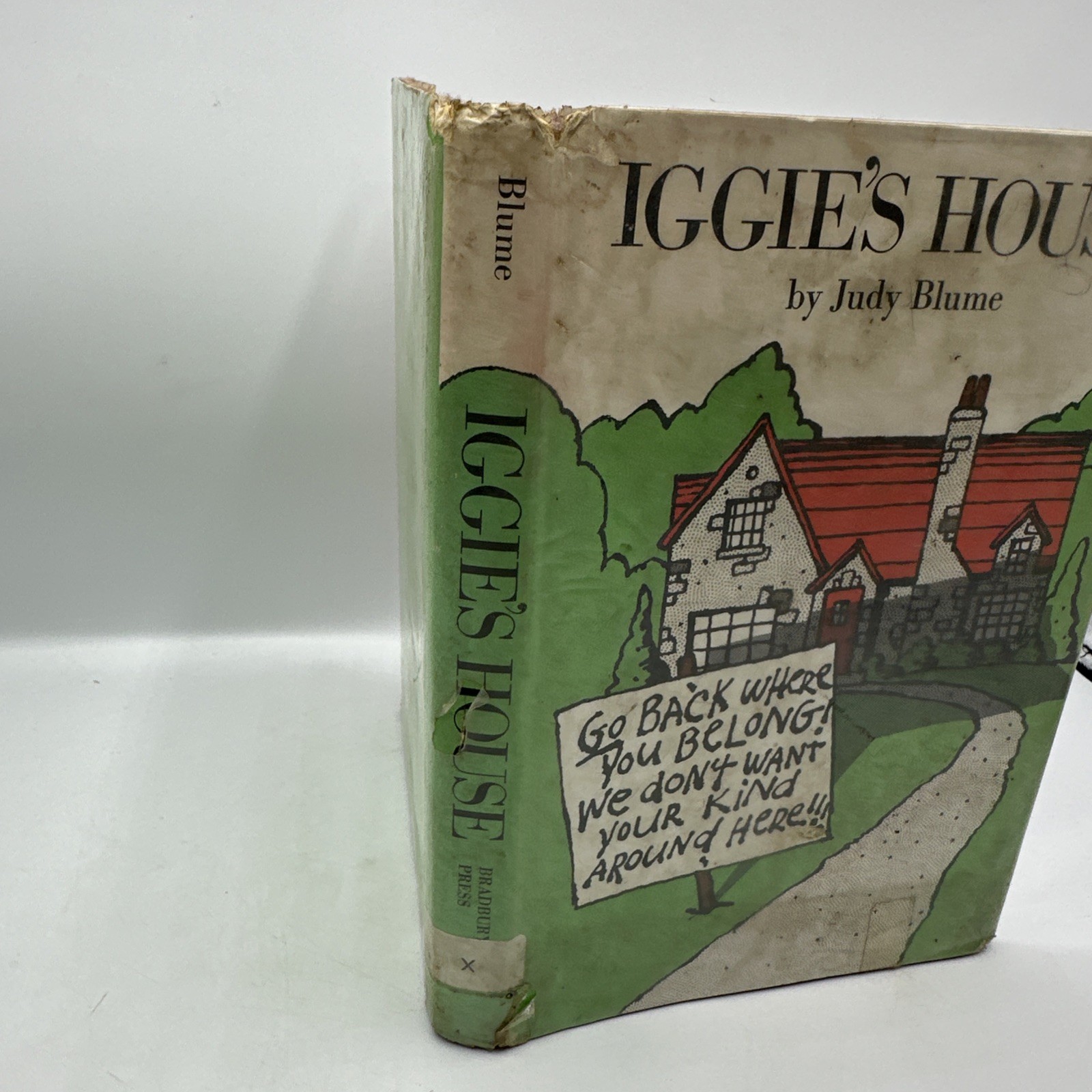 IGGIE’S HOUSE~Judy Blume~1970~1st printing~HCDJ~ Ex Liberia