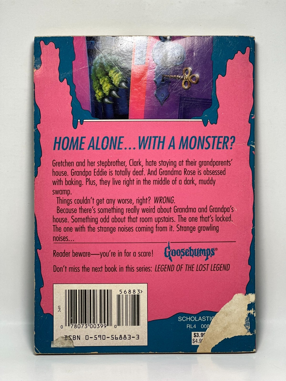 n/a Print #46 How to Kill A Monster Goosebumps Book RL Stine 1996 – BARGAIN BIN