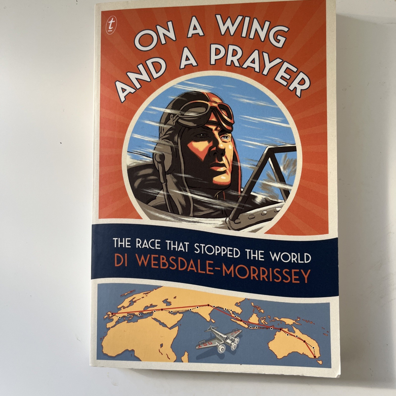 n a Wing and a Prayer Di Websdale-Morrissey 1934 MacRobertson Air Race Book