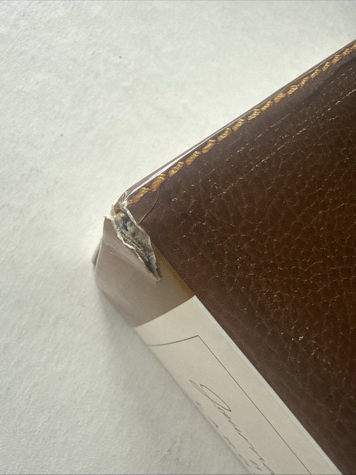 KJV Journal the Word Bible Large Print Brown Bonded Leather Reflect Journal Draw
