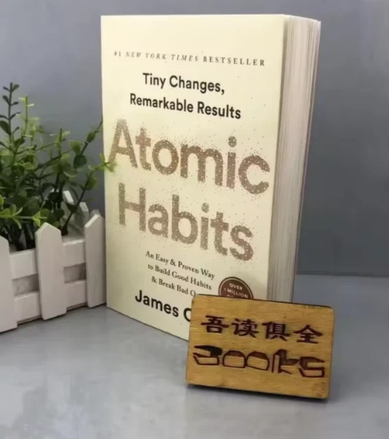 Atomic Habits James Clear Book Build Good Habits Break Bad Ones Self Improvement