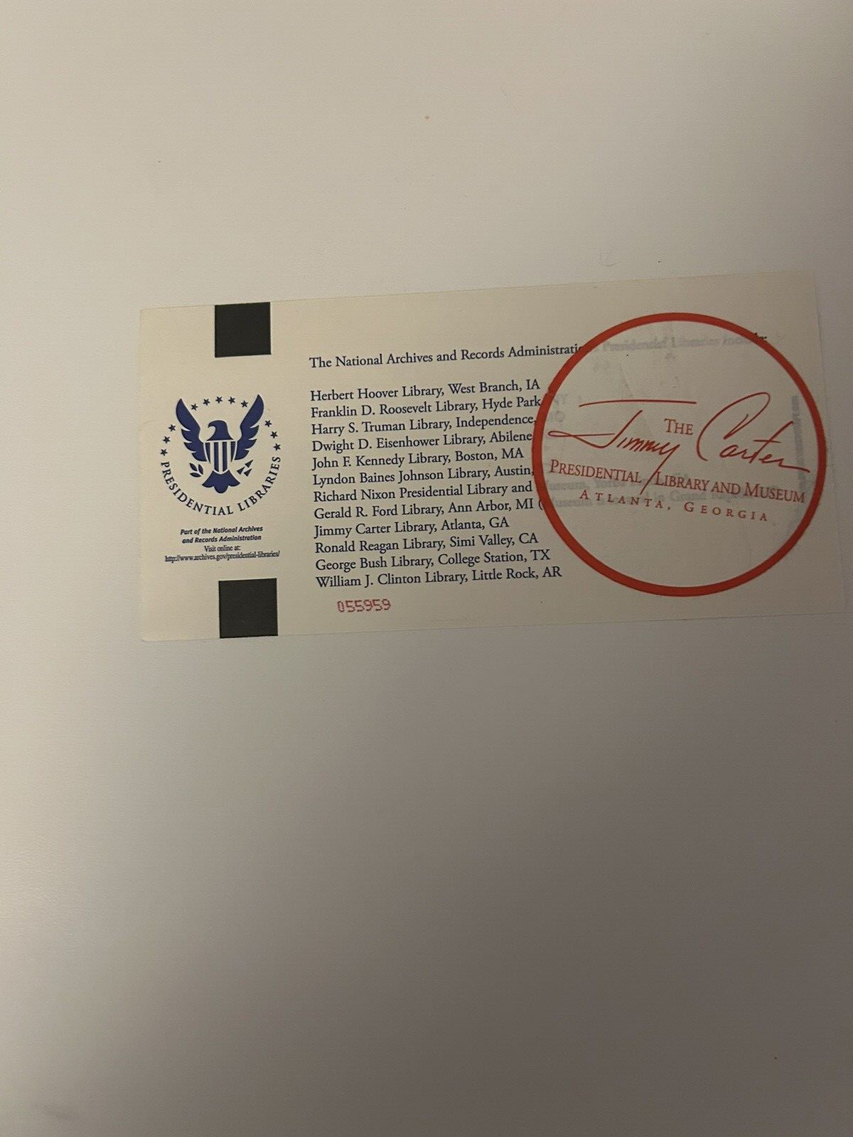 Signed Jimmy Carter An Hour Before Daylight First Ed HCDJ And Library Ticket