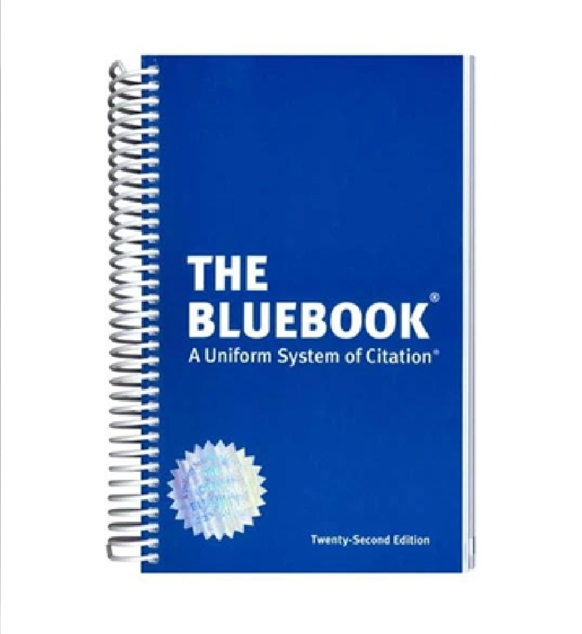 Bluebook: A Uniform System of Citation Spiral by Harvard Law Review 22nd Edition