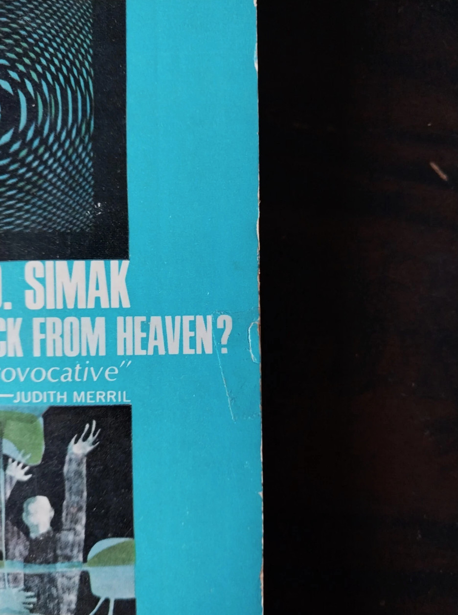 Clifford D. Simak – Why Call Them Back From Heaven? – Ace First Printing 1968