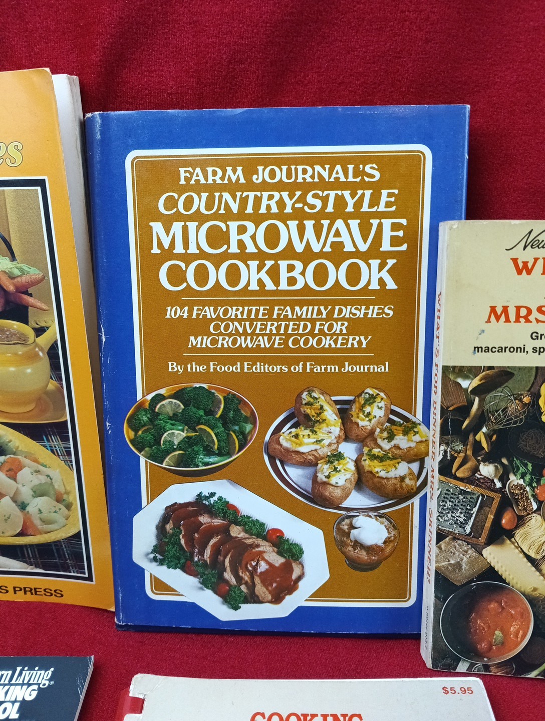 Vintage 1980’s Cookbooks Soft Hardback Spiral All Kinds Of Foods Baking Lot Of 9
