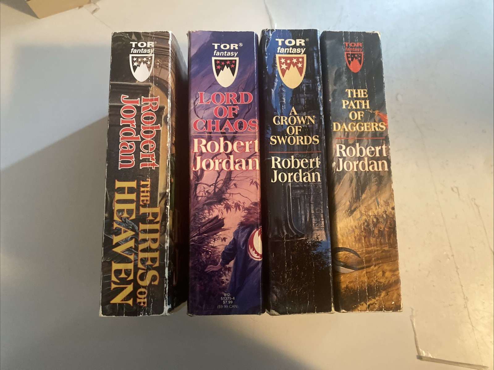 The Wheel of Time Complete Set 1-14 plus prequel 15 PB Books Robert Jordan
