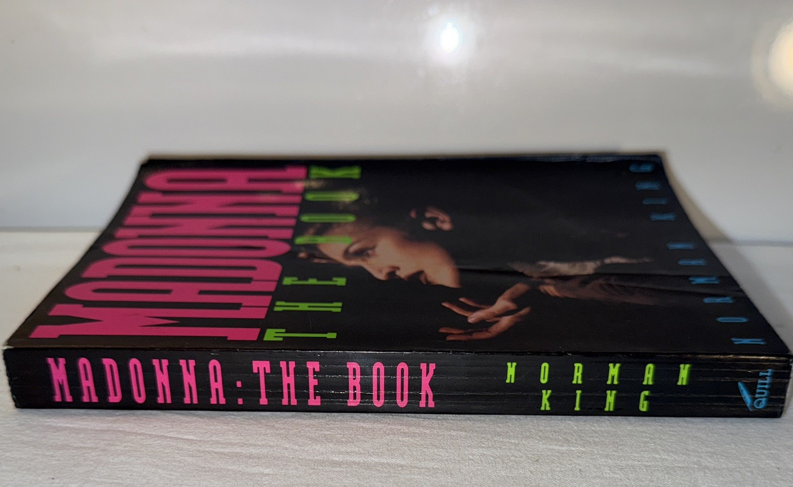 MADONNA The Book large paperback book First Quill Edition PHOTOS 256 pages