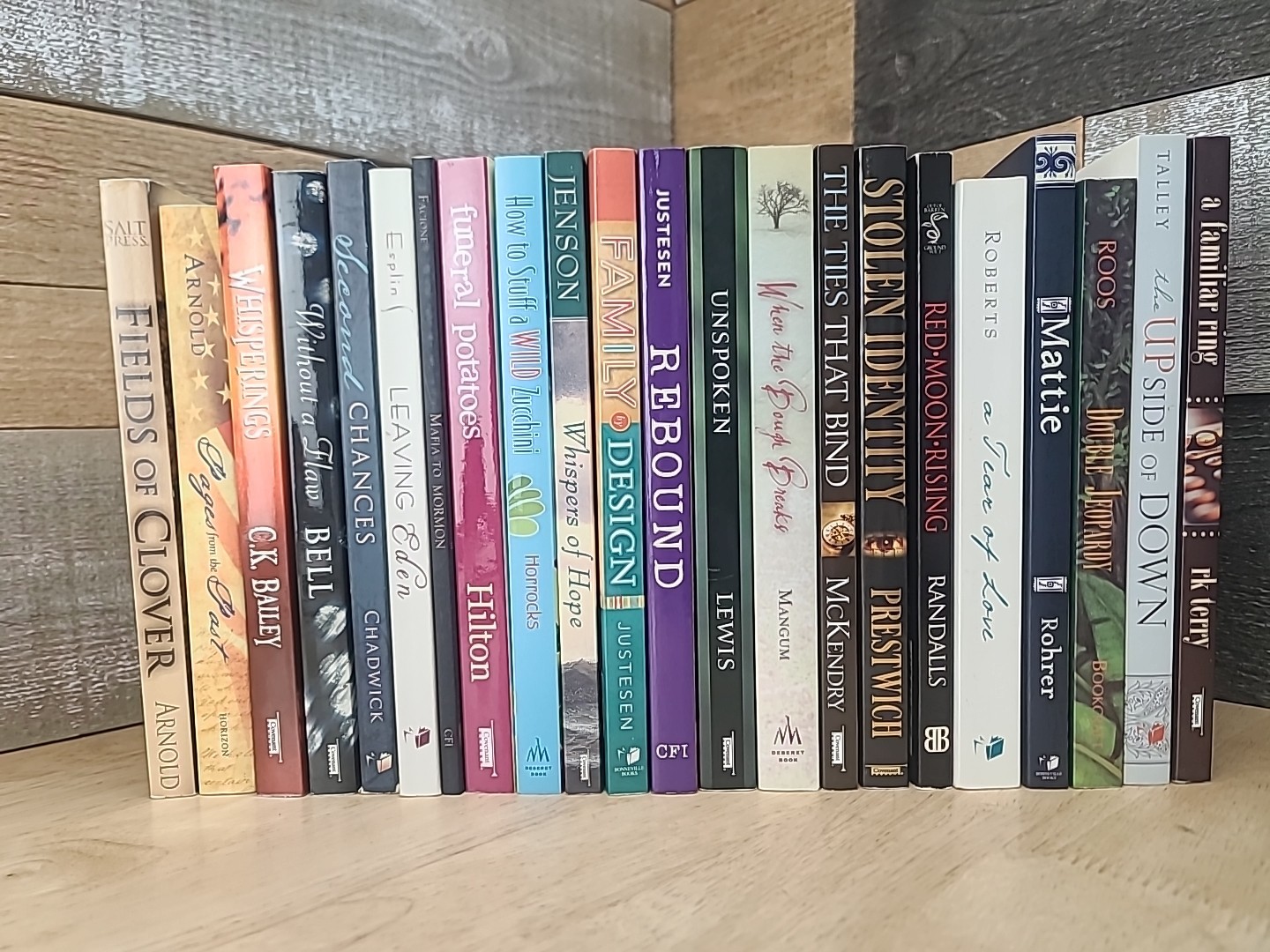 Lot Of 22 LDS Fiction Books Covenant Communication
