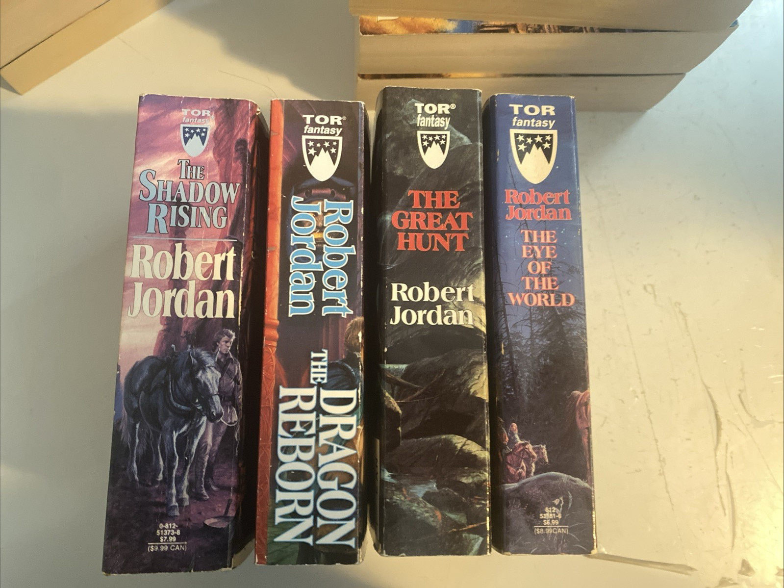 The Wheel of Time Complete Set 1-14 plus prequel 15 PB Books Robert Jordan
