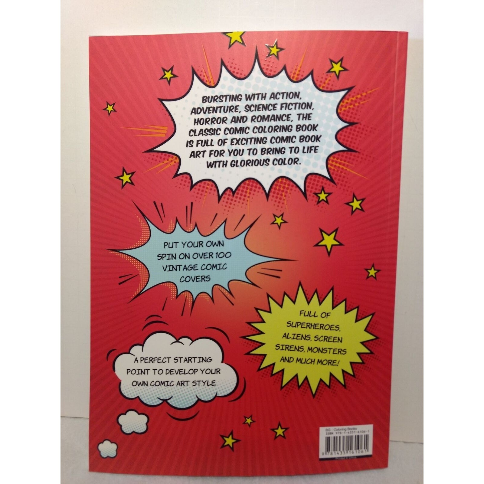 Classic Comic Coloring Book – 128 Pages