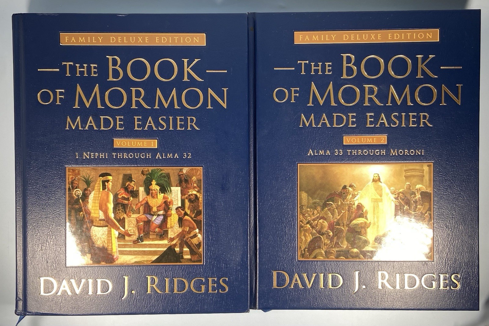 David Ridges Made Easier Full Set Family Deluxe Ed Hardcover LDS