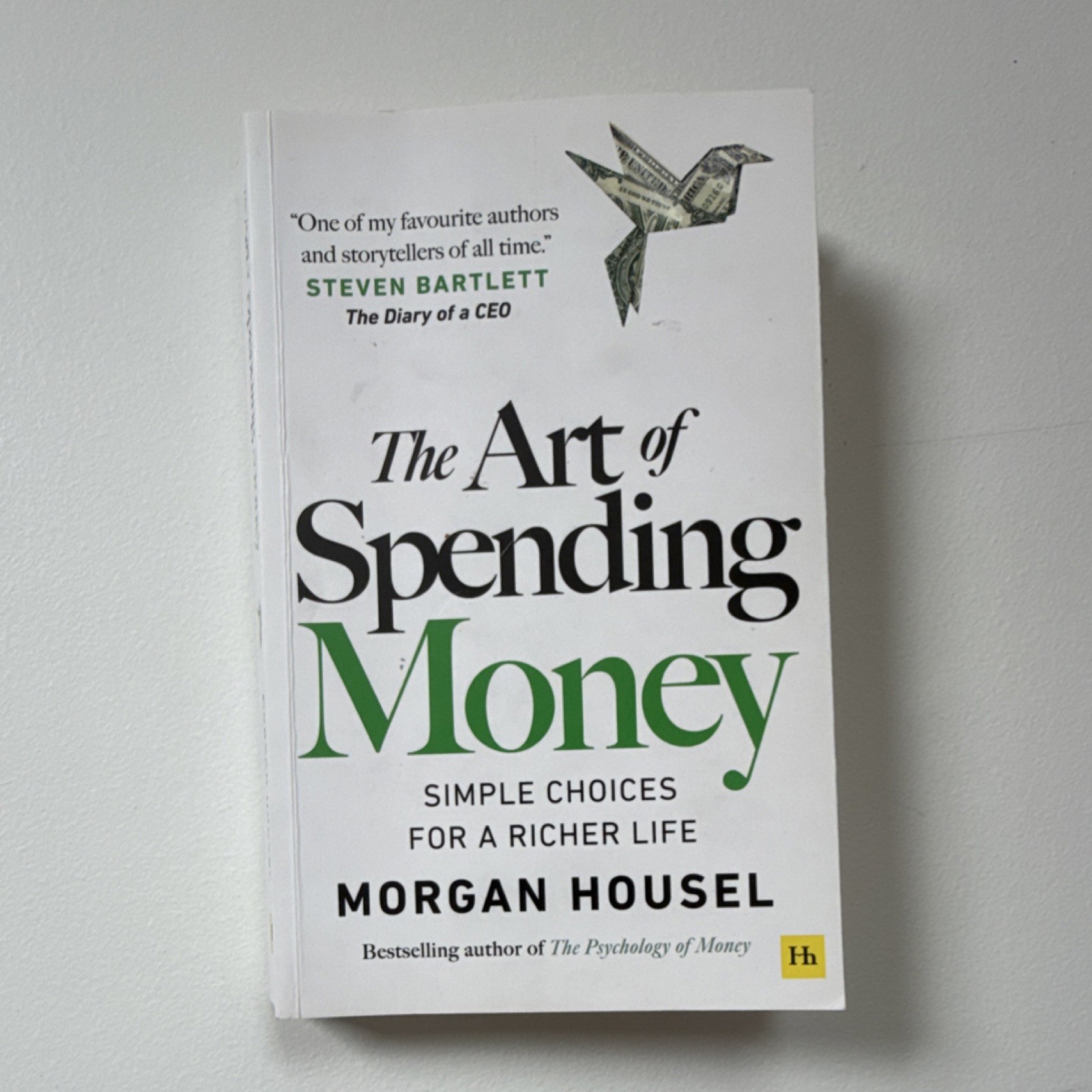 The Art of Spending Money by Morgan Housel, Paperback, Personal Finance, 2020s