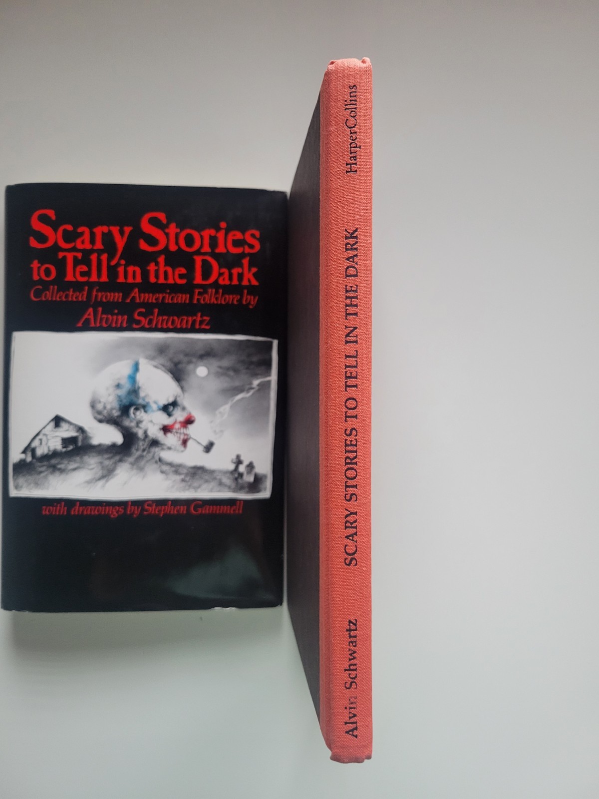 1981 1ST EDITION HARDCOVER SCARY STORIES TO TELL IN THE DARK ALVIN SCHWARTZ VG