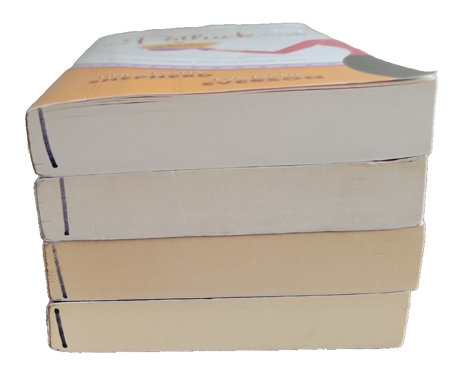 Lot of 4, Linda Evans Shepherd, Potluck Club, Take the Cake, Catering Club TPB
