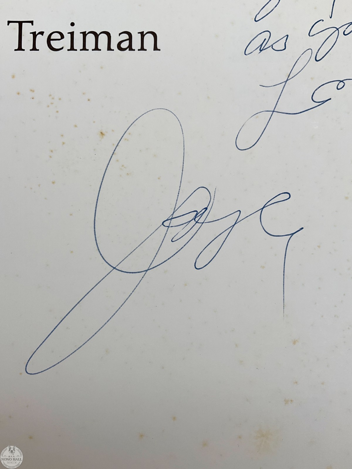 Vintage Joyce Wahl Treiman Hand Signed Art Book with Exhibition Catalogues