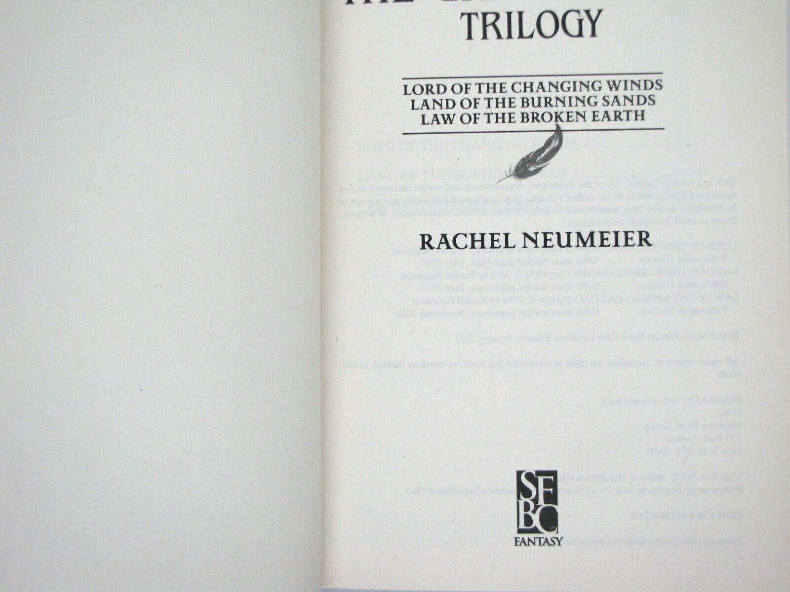 The Griffin Mage Trilogy Hardcover Rachel Neumeier Sci Fi Book Club Fantasy