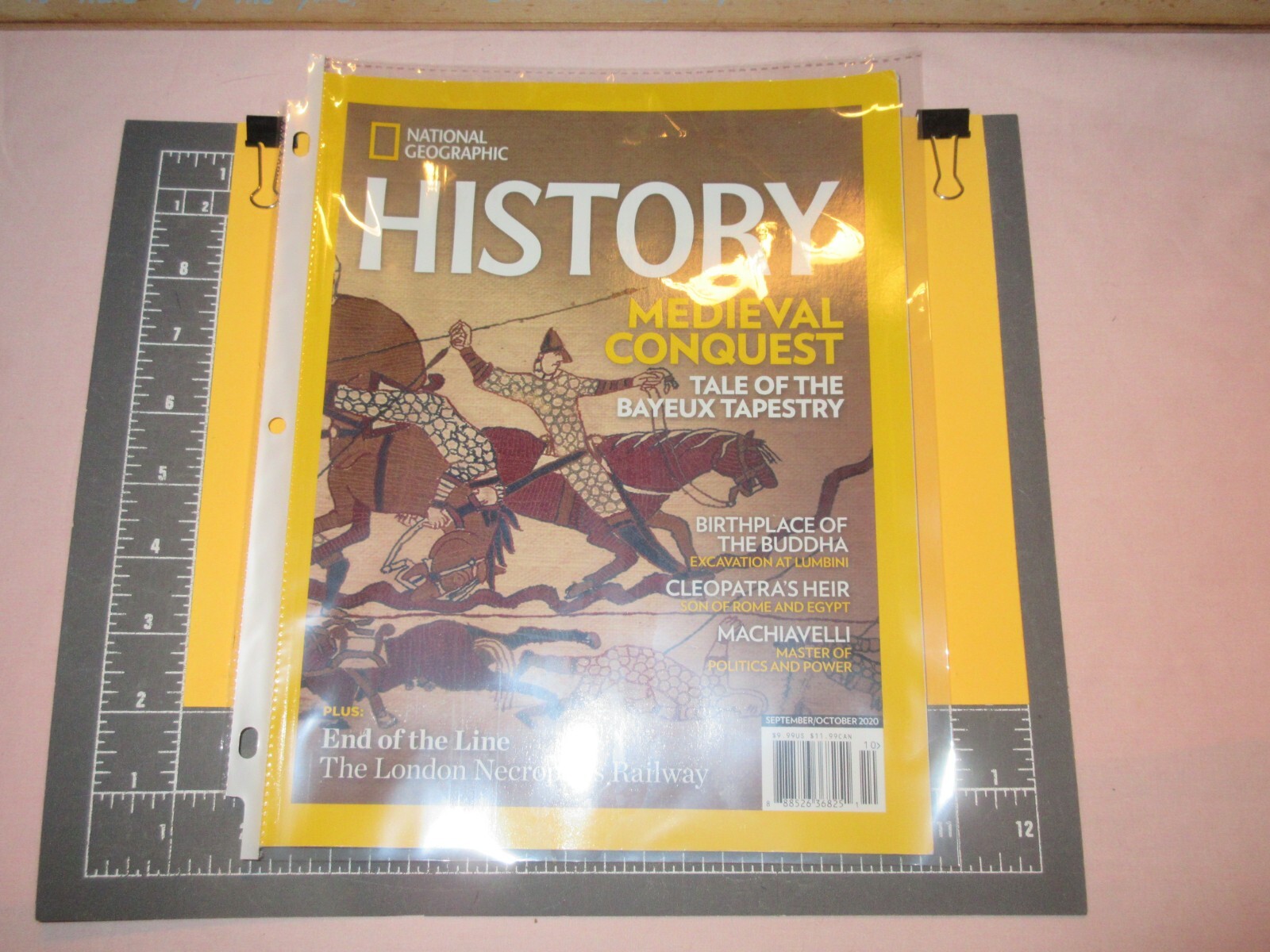2020 S/O NATIONAL GEOGRAPHIC MAGAZINE~History Medieval Conquest+Bayeux Tapestry