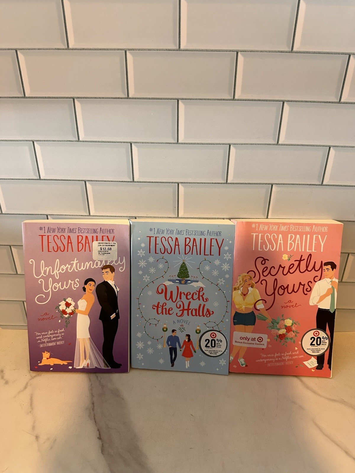 Tessa Bailey Lot Of 3 Paperbacks Romance