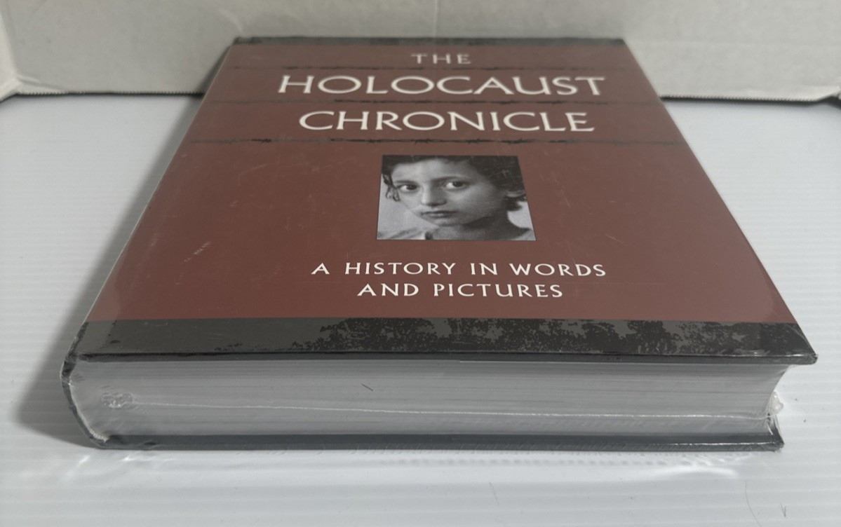 Holocaust Chronicle History in Words Pictures Jews Remembrance HC NEW SEALED
