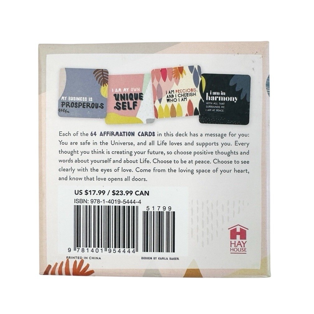 Louise Hay How to Love Yourself Cards 64 Affirmation Deck Hay House Mindfulness