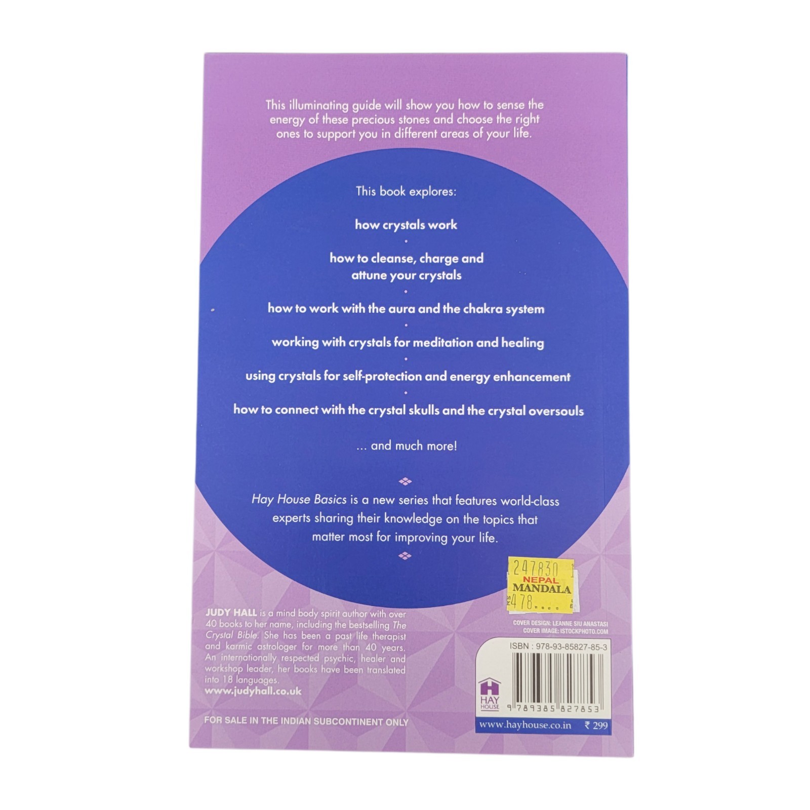 Hay House Basics Crystals Meditation Chakras 3 Book Bundle Spiritual Holistic