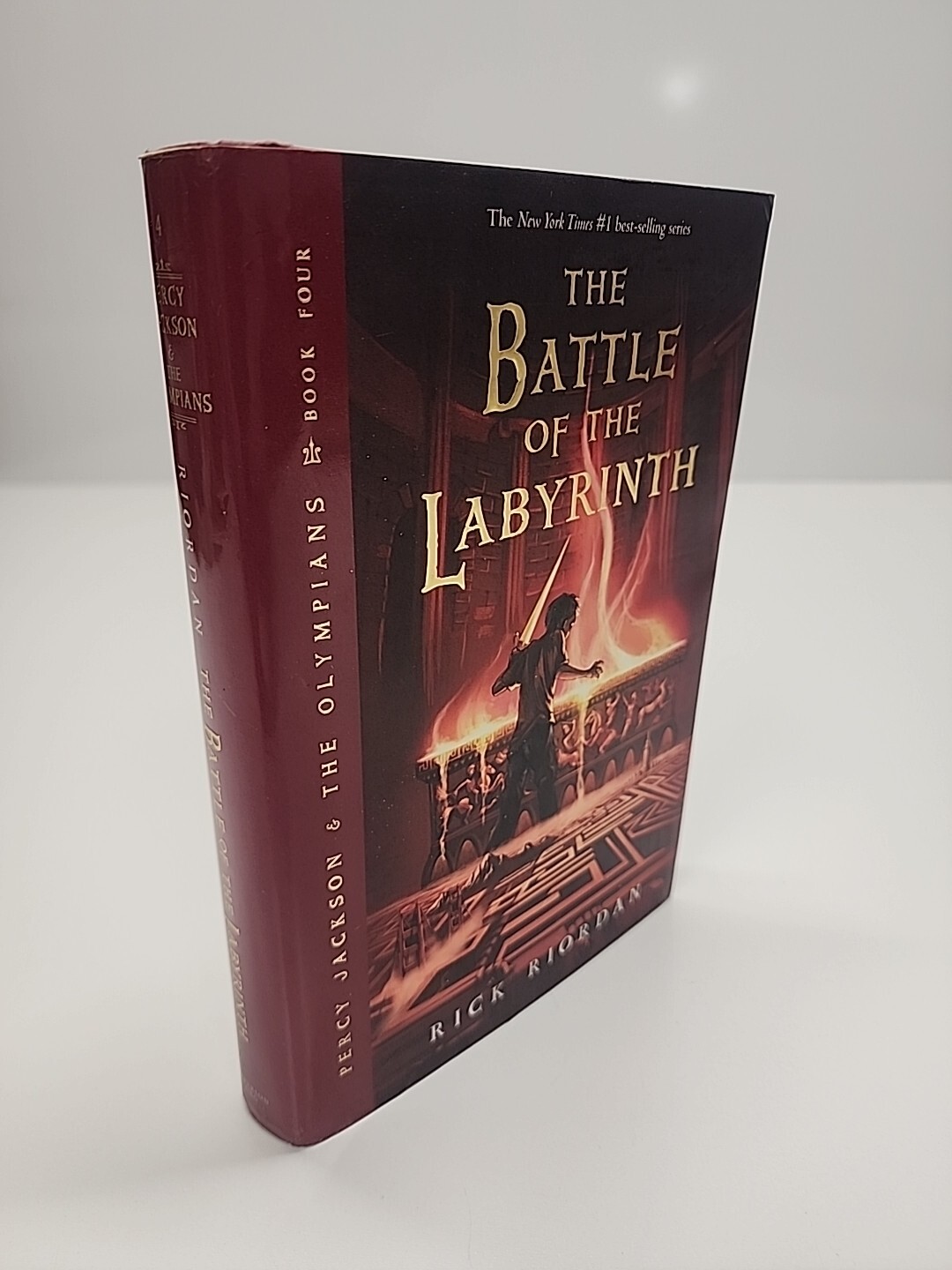 THE BATTLE OF THE LABYRINTH by Rick Riordan HC/DJ First Edition 1st Printing