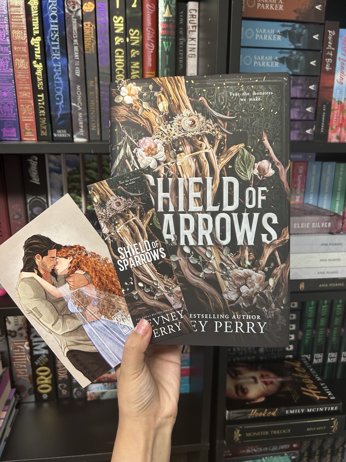 Shield Of Sparrows By Devney Perry Deluxe First Edition W/ Sprayed Edges